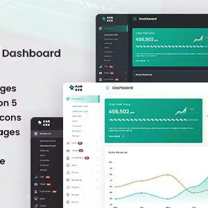 Karciz - Event Ticketing Bootstrap Admin Template