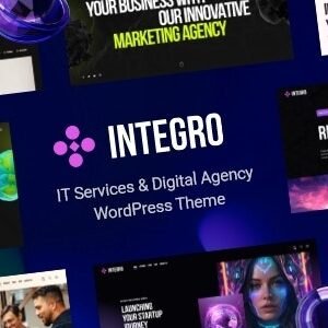 Integro â€” IT Services & Digital Agency WordPress Theme