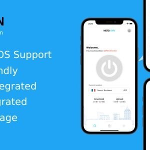 Nerd VPN : Flutter VPN with In App Purchase, Integrated Admin Panel (iOS & Android)