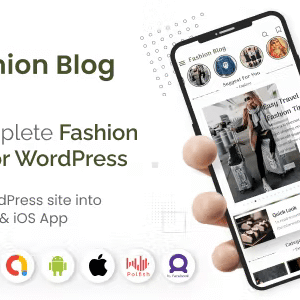 Mighty Fashion - Flutter 3.0 blog app for fashion with WordPress backend