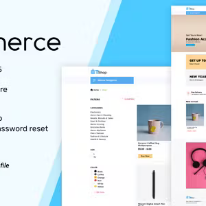 .NET Core 7 MVC Ecommerce Web Apps | EF Core, SQL, Clean Architecture, MediatR, CQRS, Bootstrap 5