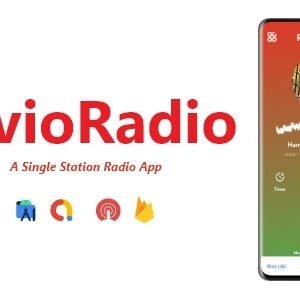 RivioRadio - A Single Station Radio App | ADMOB, FIREBASE, ONESIGNAL