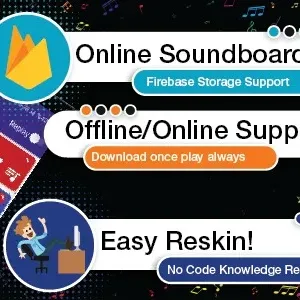 Online Ringtones and Soundboard Android Template
