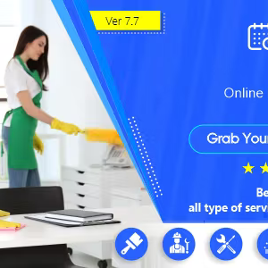 Online bookings management system for maid services and cleaning companies - Cleanto 8.2