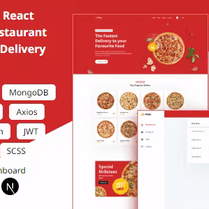 Pitza - Full Stack React Nextjs Single Restaurant Pizza Order And Delivery App