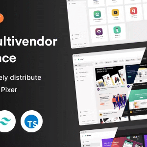 Pixer-React Multivendor Digital Marketplace Template 4.1.0