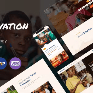 Preservation - NonProfit & Ecology WordPress Theme