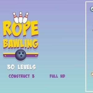 Rope Bawling - HTML5 Game (Construct3)
