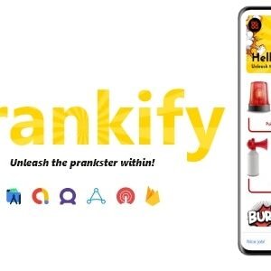 Prankify - Funny Prank Sounds App | ADMOB, FIREBASE, ONESIGNAL