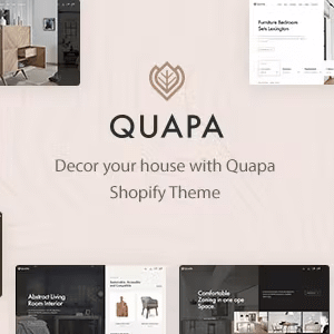 Quapa - Home Decor And Furniture Shopify Theme