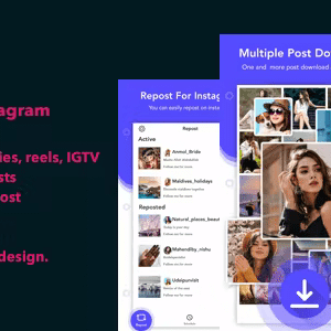 Repost For Instagram - FastSave | SWIFT | ADMOB | Ready To Submit