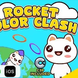 Rocket Color Clash HTML5 Construct 3 Game