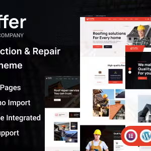 Ruffer - Roof Construction & Repair WordPress Theme