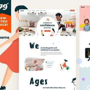 Skole - Kids School WordPress Theme 14.5