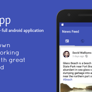 SocialApp - Full Android Application
