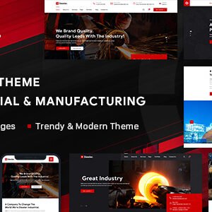 Steeler - Industrial  Manufacturing WordPress Theme 1.3.2