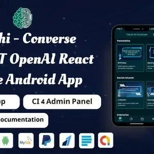 Tekchi Converse ChatGPT OpenAI - React Native Android App