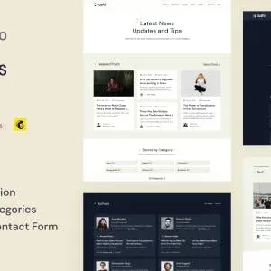 Tushi - React Nextjs Blog Template