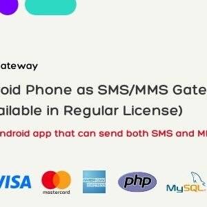 SMS Gateway - Use Your Android Phone as SMS/MMS Gateway (SaaS) 9.4.5