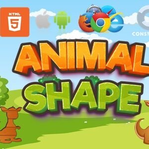 Animal Shape - Game for Kids - Desktop/Mobile - Construct 3