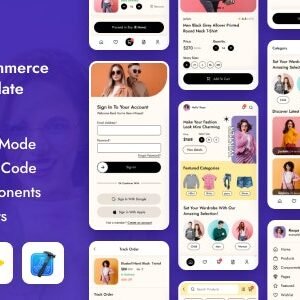 Pixio - React Native CLI eCommerce Mobile App Template
