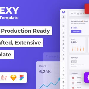 Vuexy - Vuejs, Nuxt, Next.js, HTML, Laravel, Asp.Net & Django Admin Dashboard Template 10.5.0