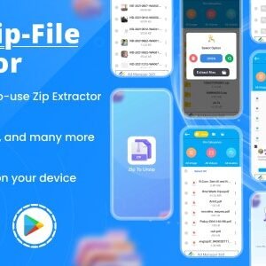 Zip Unzip files extractor - Zip Files Archiver - Zip File Reader - Unzip Archiver - Zip Maker