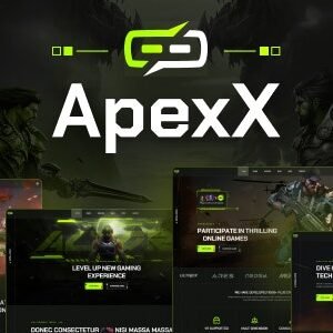 ApexX | Esports & Gaming WordPress Theme 1.0.1