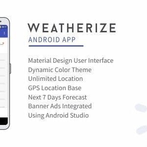 Weatherize – Android Premium Weather App 2.0