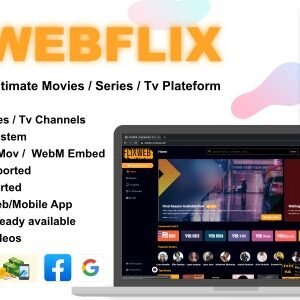 WebFlix â€“ Movies â€“ TV Series â€“ Live TV Channels â€“ Subscription 1.6