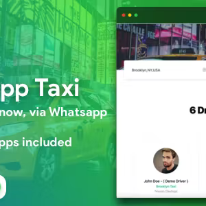 WhatsApp Taxi - SaaS taxi ordering via WhatsApp 4.0.0