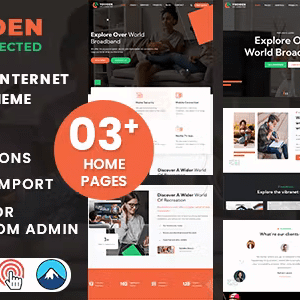Yodden - Broadband & Internet Services WordPress Theme