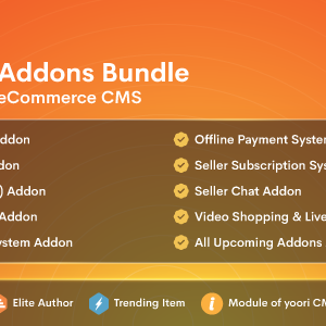 Universal Addon Bundle for YOORI eCommerce 1.1