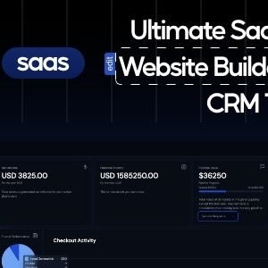 Ultimate SaaS Agency Website Builder, All in on CRM Tool (Project Management)