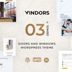 Vindors - Windows & Doors Company WordPress Theme 1.1.0