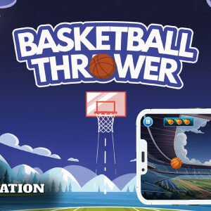 Basketball Thrower - Sports Arcade Game - HTML5, Construct 3