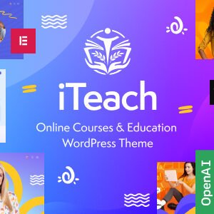 iTeach - Online Courses & Education WordPress Theme