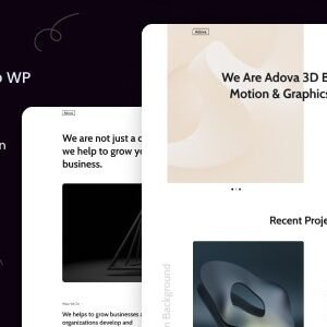 Adova - Creative Portfolio WordPress Theme