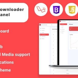All Video Downloader - Android App + Admin Panel PHP Laravel