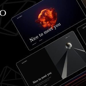 Allurio - Coming Soon and Portfolio Template