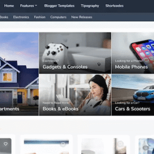 Amazen â€“ Responsive Affiliate  Classified Ads Blogger Template [Premium]