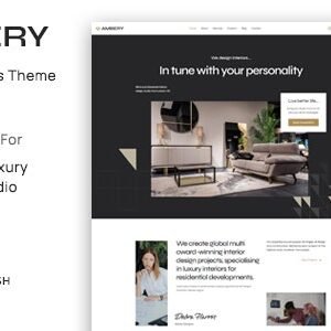 Ambery - Interior Design WordPress Theme