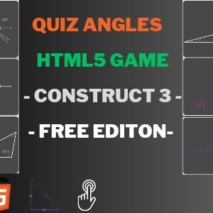 ANGLE QUIZ GAME - HTML5 GAME - CONSTRUCT 3 FREE EDITION