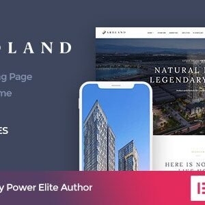 Aroland - Single Property Landing Page WordPress Theme 1.1.3