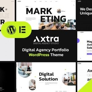 Axtra | Digital Agency Creative Portfolio Theme