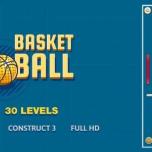 Basket Ball - HTML5 Game (Construct3)