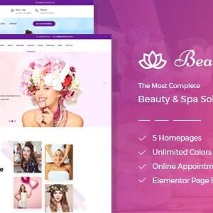 Beauty Salon Spa WordPress Theme