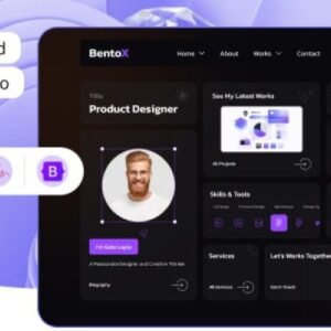 Bentox - Personal Portfolio HTML Templates