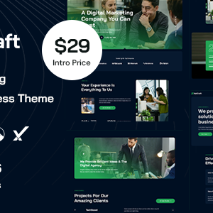 NetCraft - Digital Marketing Agency WordPress Theme