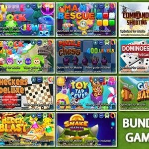Bundle 15 Games (Admob + GDPR + Android Studio)